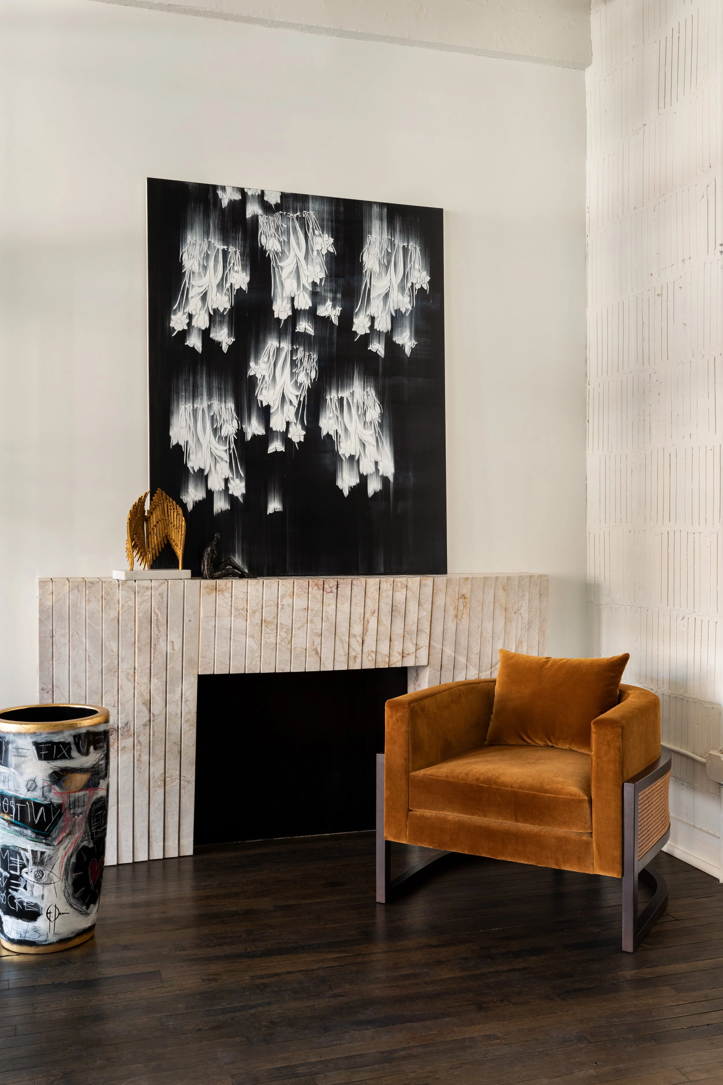 Mondi, Fireplace, Limestone, Fireplace surround