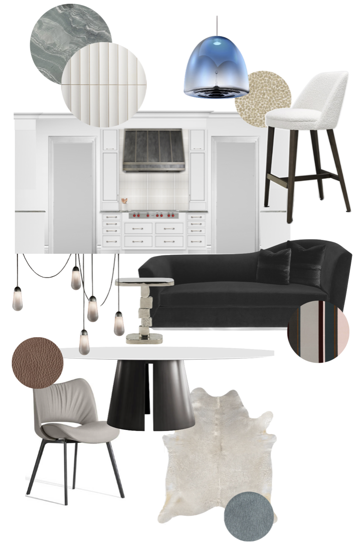 Mondi, Luxury, Chicago, Illinois, Denver, Colorado, Residential Interior Design, Interior Designer, Design Firm, Renovation, Bentonville, Arkansas, Mood Board, Kitchen