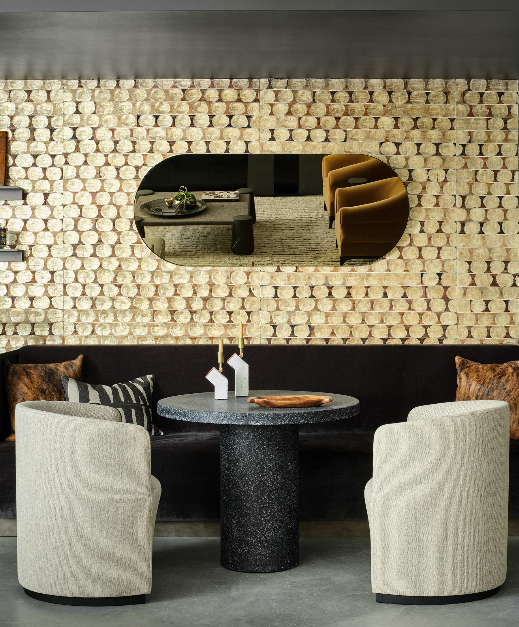 Mondi, Luxury, Chicago, Illinois, Denver, Colorado, Residential Interior Design, Interior Designer, Design Firm, Renovation, Modern, New Construction, Cherry Creek, Warm Palette, Earth Tones, Neutrals, Breakfast Nook, Banquette