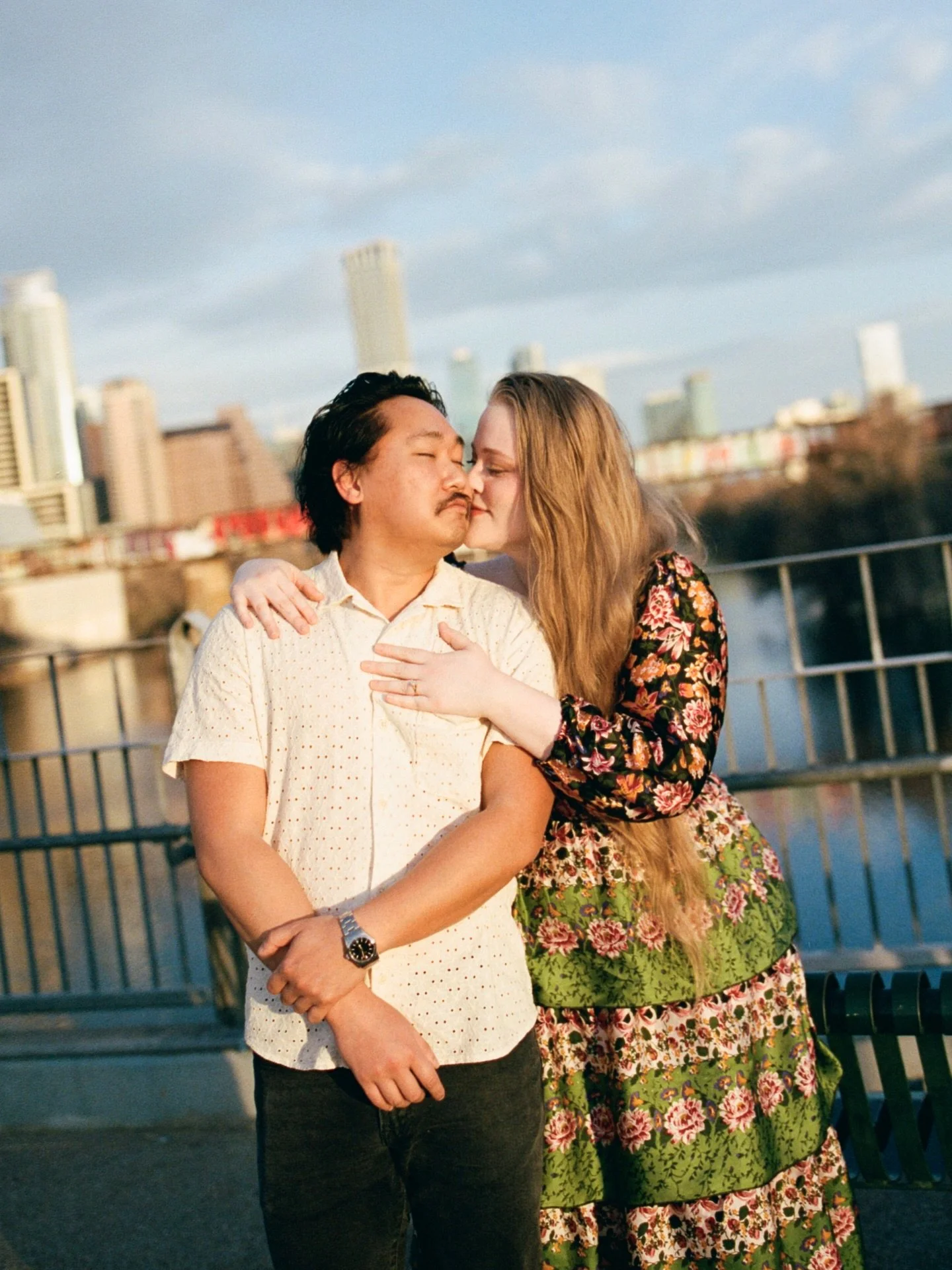 Engagements with Abby + Hy 🤍✨ Can&rsquo;t wait to celebrate with these two in November! 💕

Captured mostly on film 🎞️📸

Austin Wedding Photographer, Austin Engagement Photographer, Austin Elopement Photographer, Documentary Wedding Photography