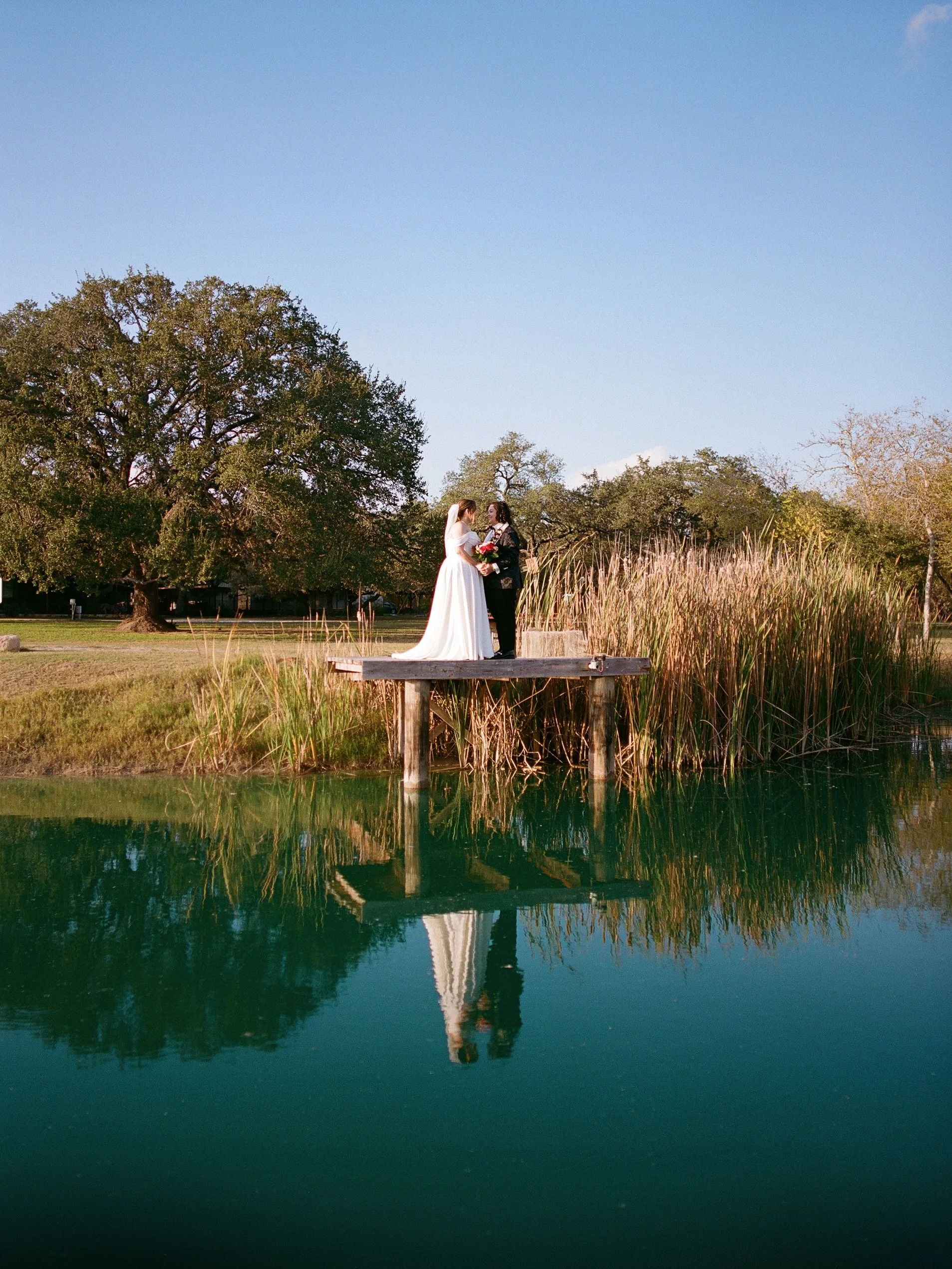 Katie + Elissa&rsquo;s wedding day on film! 💍✨💕

Captured on Pentax 645n, Olympus Stylus Epic, Holga, and Polaroid 📸

Queer Wedding Photographer, San Antonio Wedding Photographer, LGBTQ Wedding Photographer, Queer Wedding, LGBTQ Wedding, Austin We