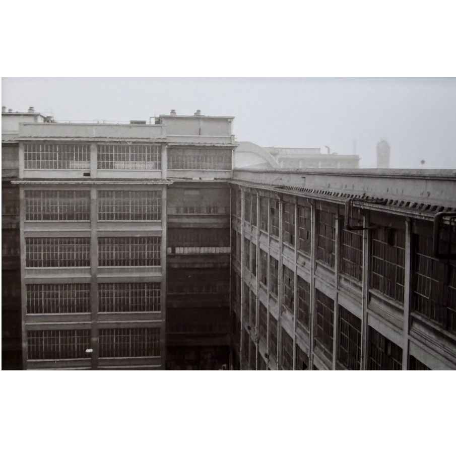 "inner Court" Black and white photo approximately 4" x 6" , matted, NFS.