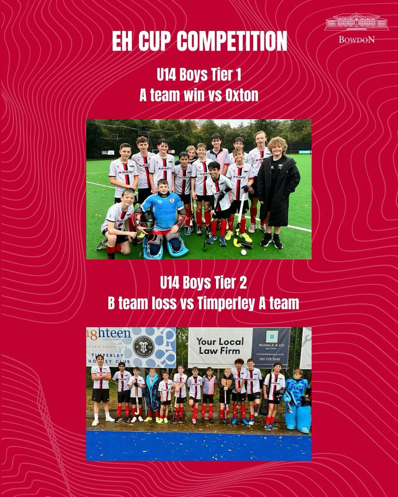 @englandhockey Junior Cup Competitions started for some of our junior teams today 🔥

U18 Girls 8-0 win vs @sheffieldhockeyclub 
U18 Boys 1-6 loss vs @deeside_ramblers_hockey_club 
U14 Boys A in Tier 1: 4-2 win vs @oxtonhc 
U14 Boys B in Tier 2: 0-7 