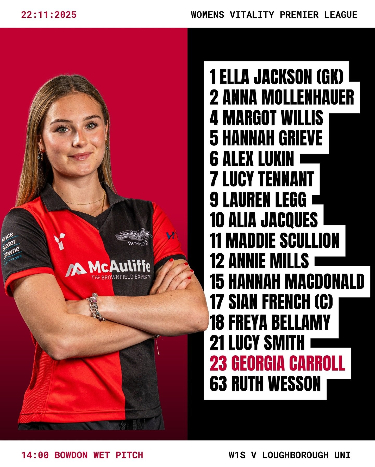 Big home game for the W1s at 14:00 today with the W2s playing to stay at the top of the table at 15:45. Come down and show your support! ❤️🖤