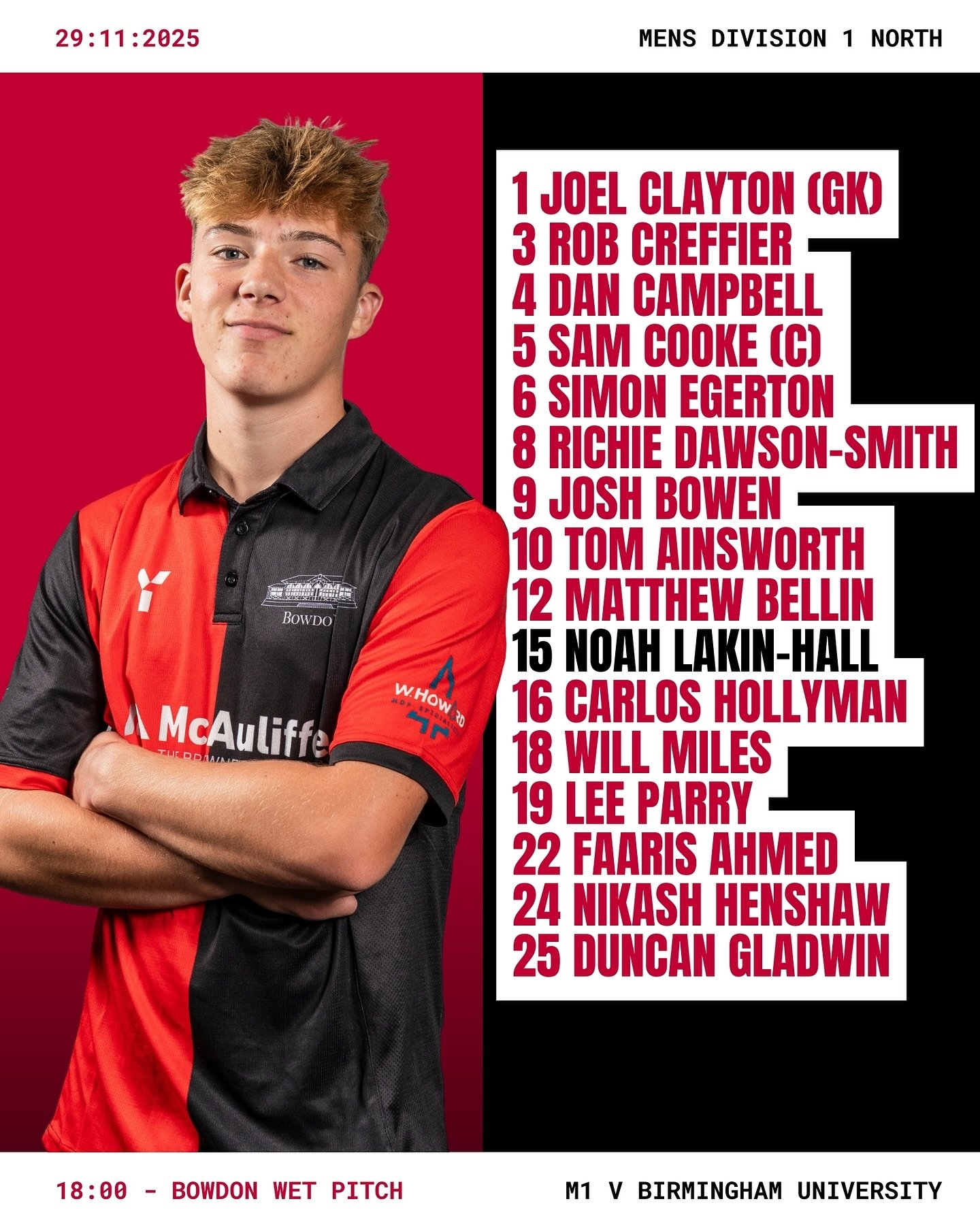 Last game before the Christmas break. Come on boys, let&rsquo;s finish on a high ❤️🖤

#redandblackattack #oneclubasoneteam