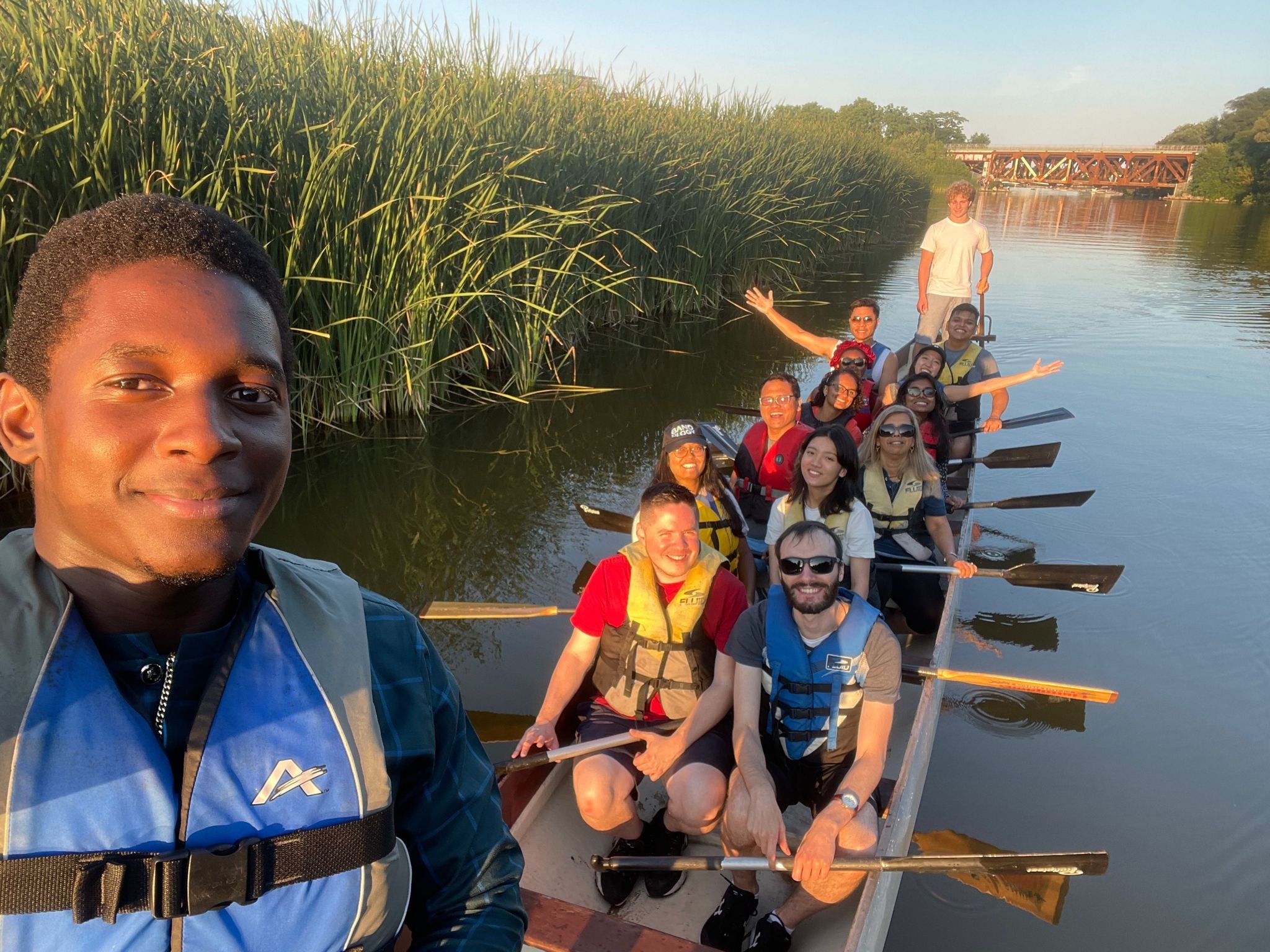 CWB goes Dragonboating for the first time