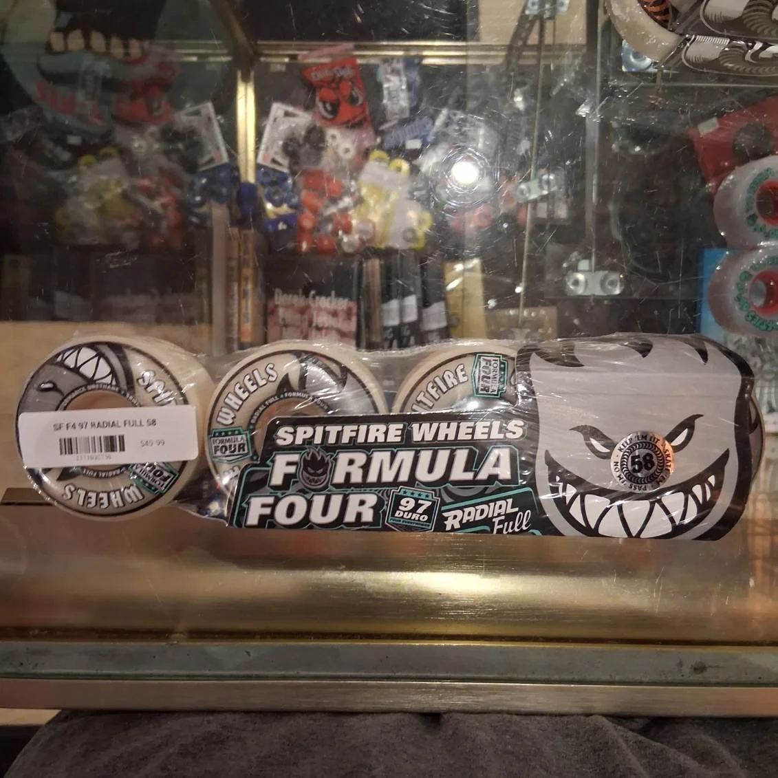 Spitfire Wheels Formula 4 Full Radials 58mm 97a