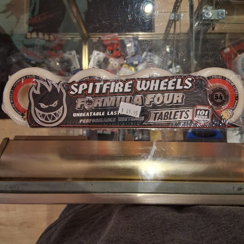 Spitfire Tablets Wheels Formula 4 54mm 101a