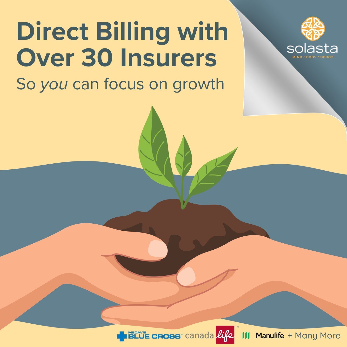 At Solasta, we believe in making your path to mental wellness as smooth as possible. That's why we offer direct billing with over 30 major insurers, including Blue Cross, Canada Life, Manulife, and Desjardins.

No more paperwork, no more hassle&mdash