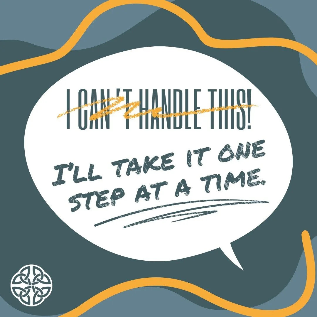How we talk to ourselves shapes how we move through the week.

Why don't we try replacing self-criticism with encouragement?
💬 Instead of &ldquo;I can&rsquo;t handle this&rdquo; &rarr; &ldquo;I&rsquo;ll take it one step at a time.&rdquo;
💬 Instead 