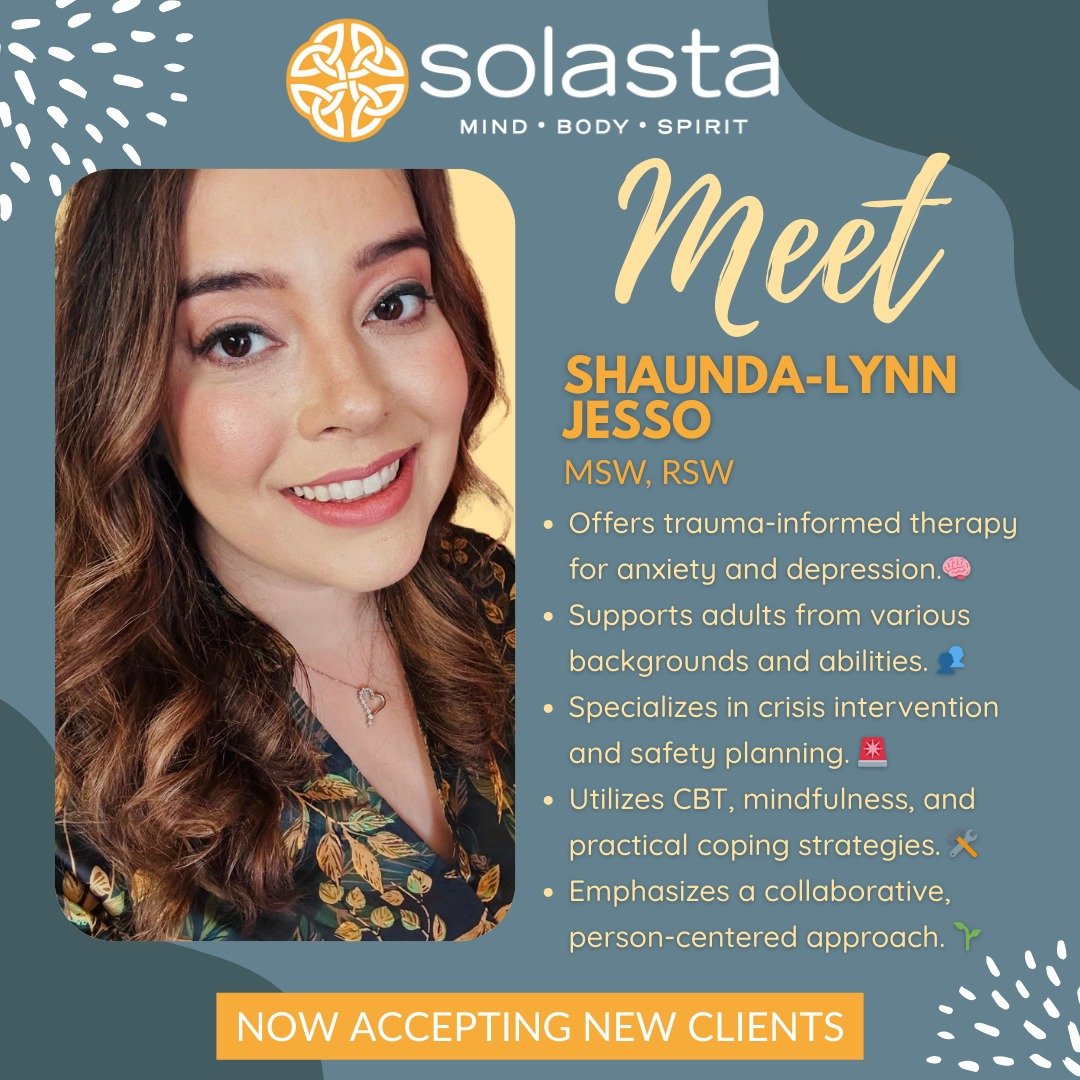 Say hello to Shaunda-Lynn, MSW, RSW! 🌞 She has extensive experience in mental health and crisis intervention, and is passionate about social justice and trauma-informed care.

She supports teens and adults from all backgrounds and abilities.

📞 (90