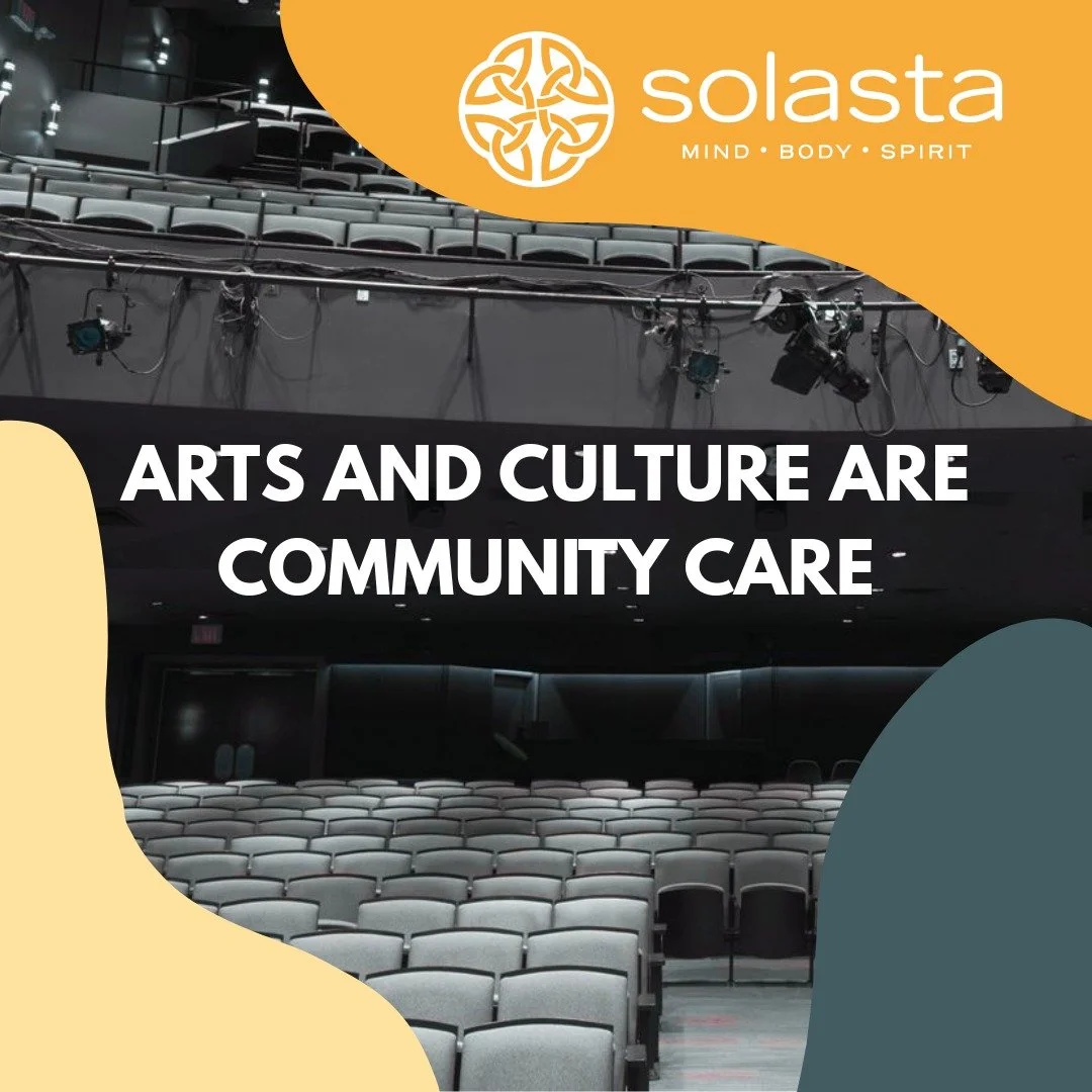 Mental health exists within community. Creative spaces, cultural programs, and public supports help people feel connected, expressed, and cared for. When those disappear, people feel it.

#Solasta #Halifax #NovaScotia #MentalHealthMatters #CommunityC