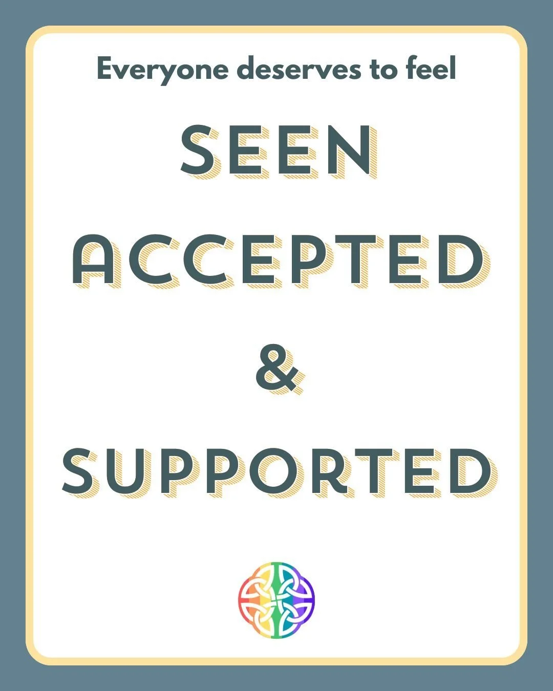 Pride is about visibility, connection, and creating spaces where people can show up as their authentic selves. 🌈

Feeling seen and accepted can have a powerful impact on mental health. Research consistently shows that supportive communities and affi