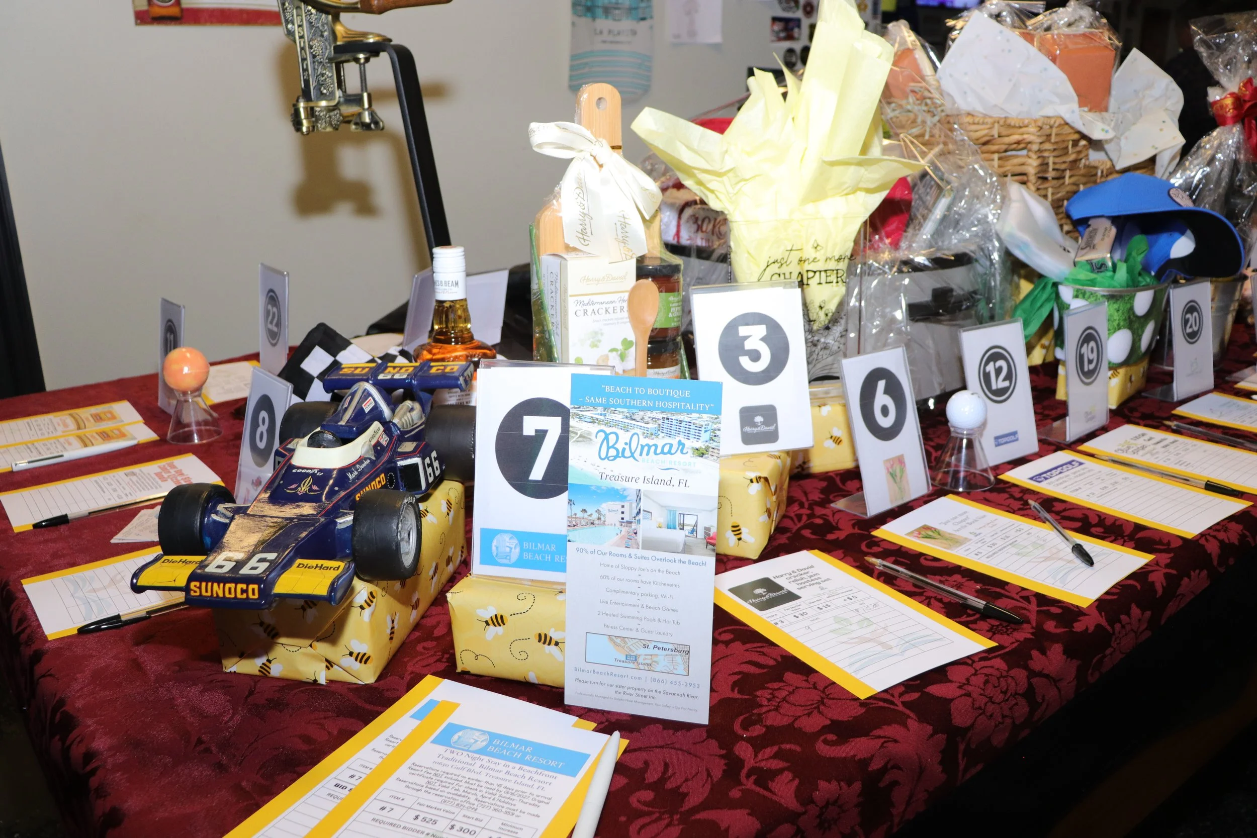 Auction Table 2 nights at the Bilmar Beach, Treasure Island