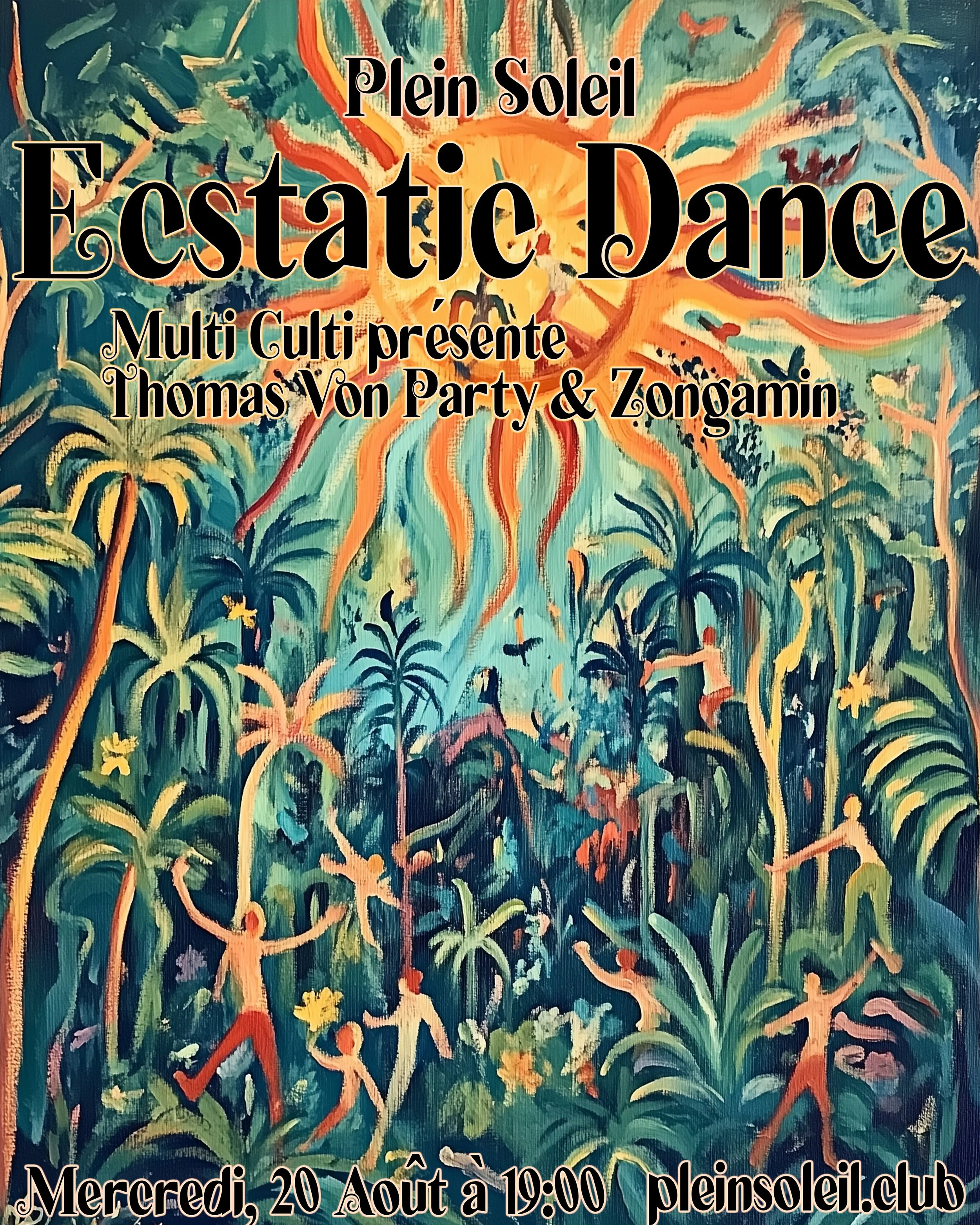 Ecstatic Dance ∞ Multi Culti & Zongamin