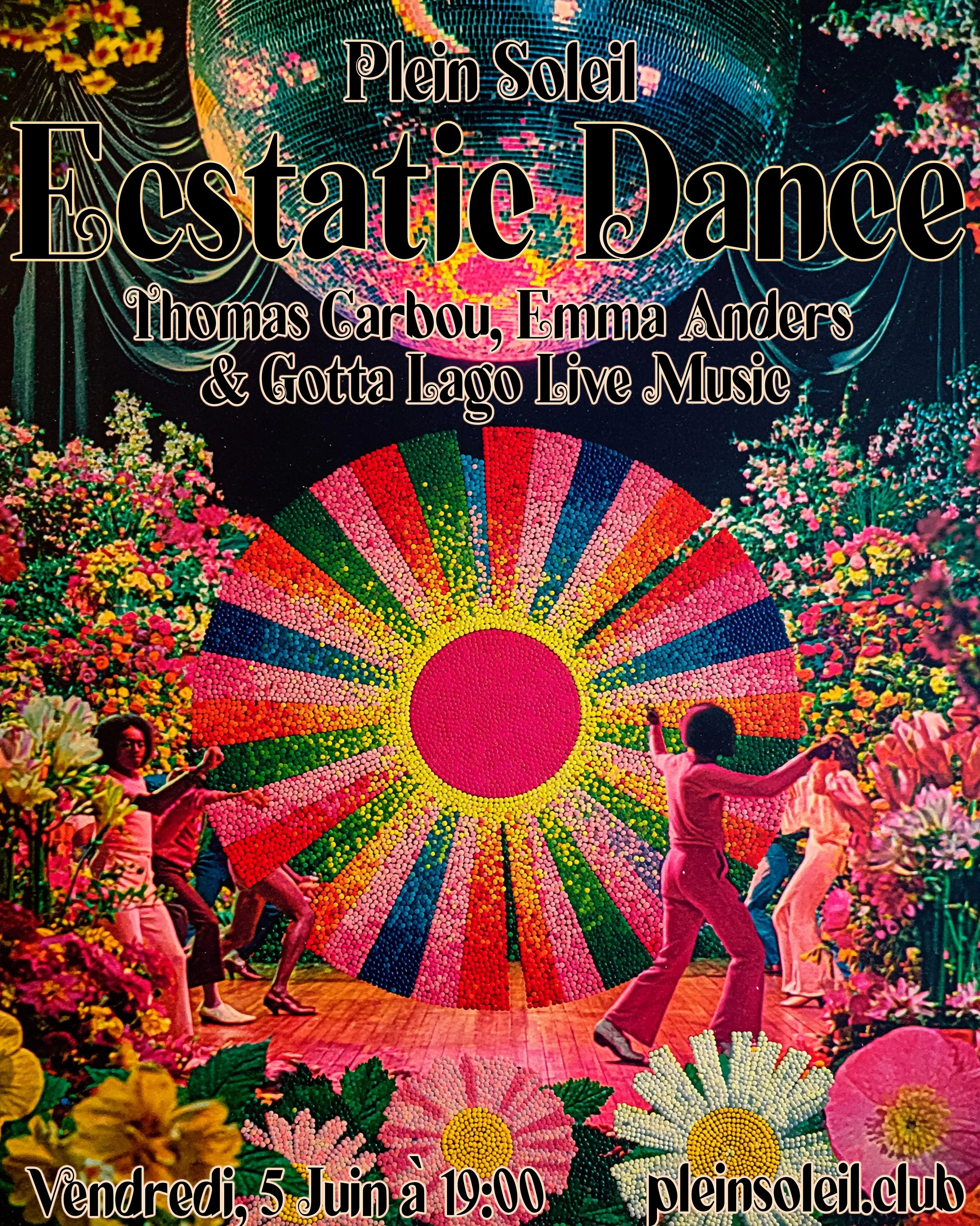 Ecstatic Dance ∞ Live Music ∞ Thomas Carbou, Emma Anders &amp; Gotta Lago 