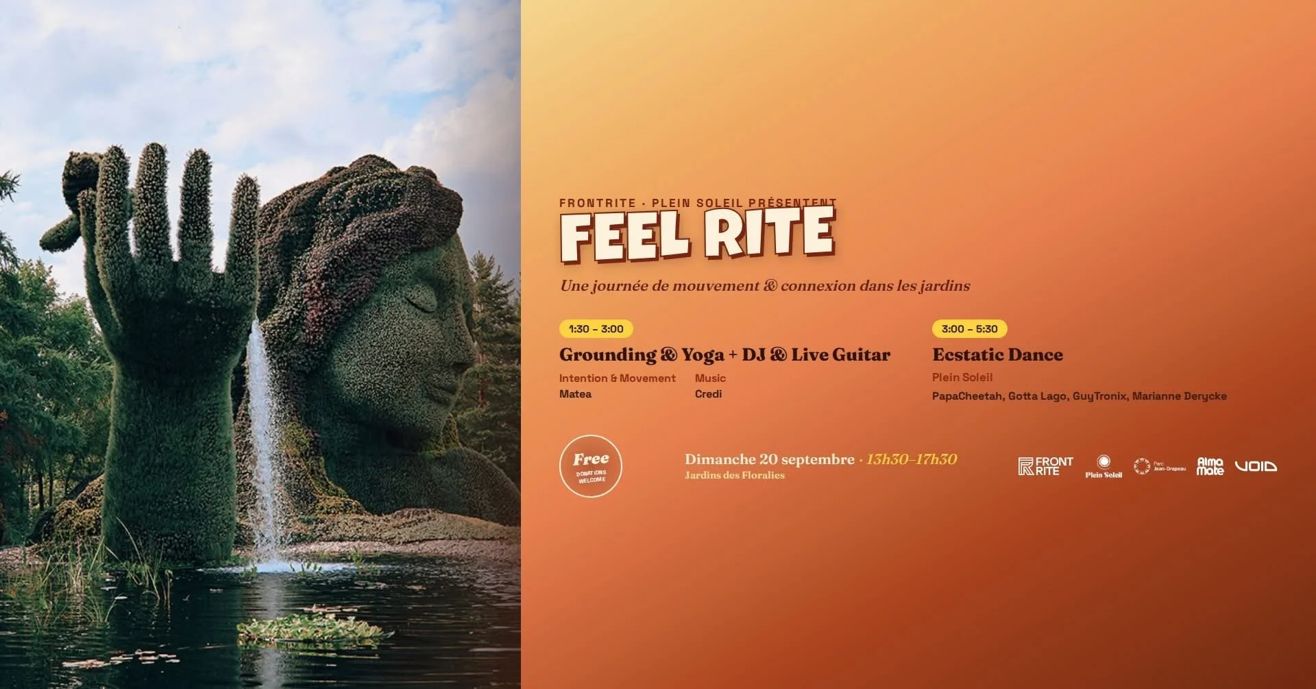 Feel Rite ∞ Free outdoor Dance! 