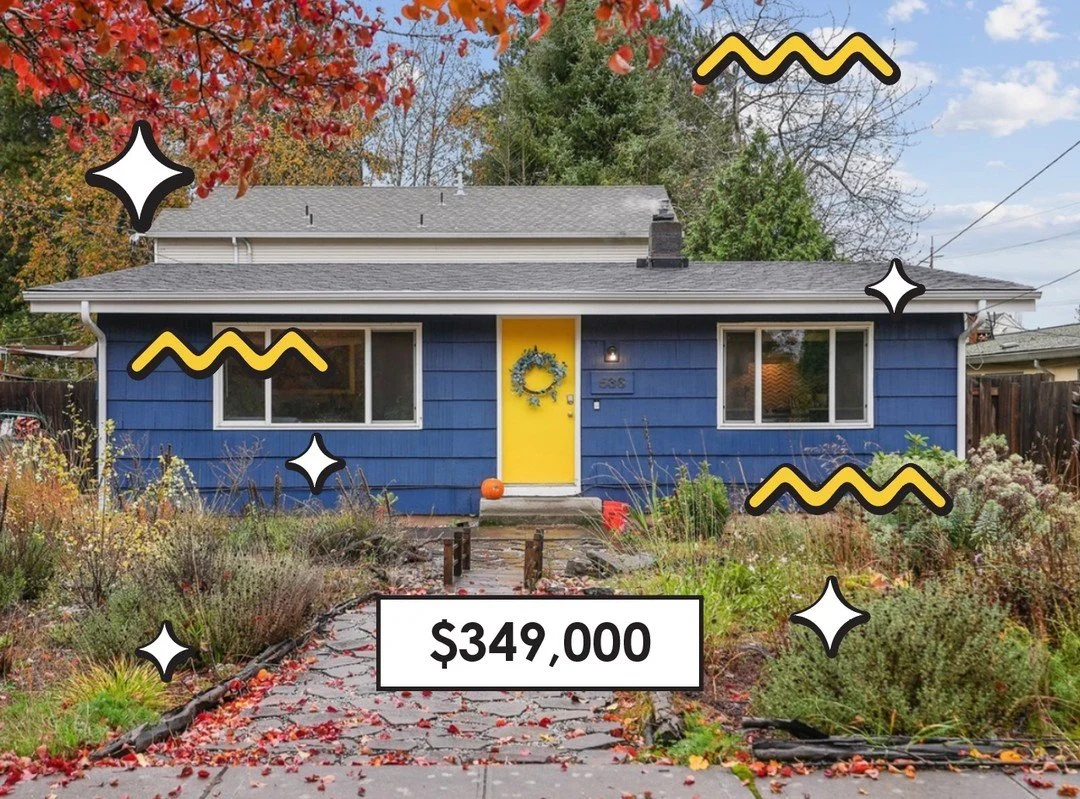 🌈Pot of Gold for under 350K🌈 this sweet little ranch is going to be someone's dream come true! Is it you?? Wanna go see it? Let's schedule a tour asap!

#pdxrealestate #pdxrealtor #pdxhomeforsale #pdxrealestateagent

$349,000
2BR // 1BA
Built 1952
