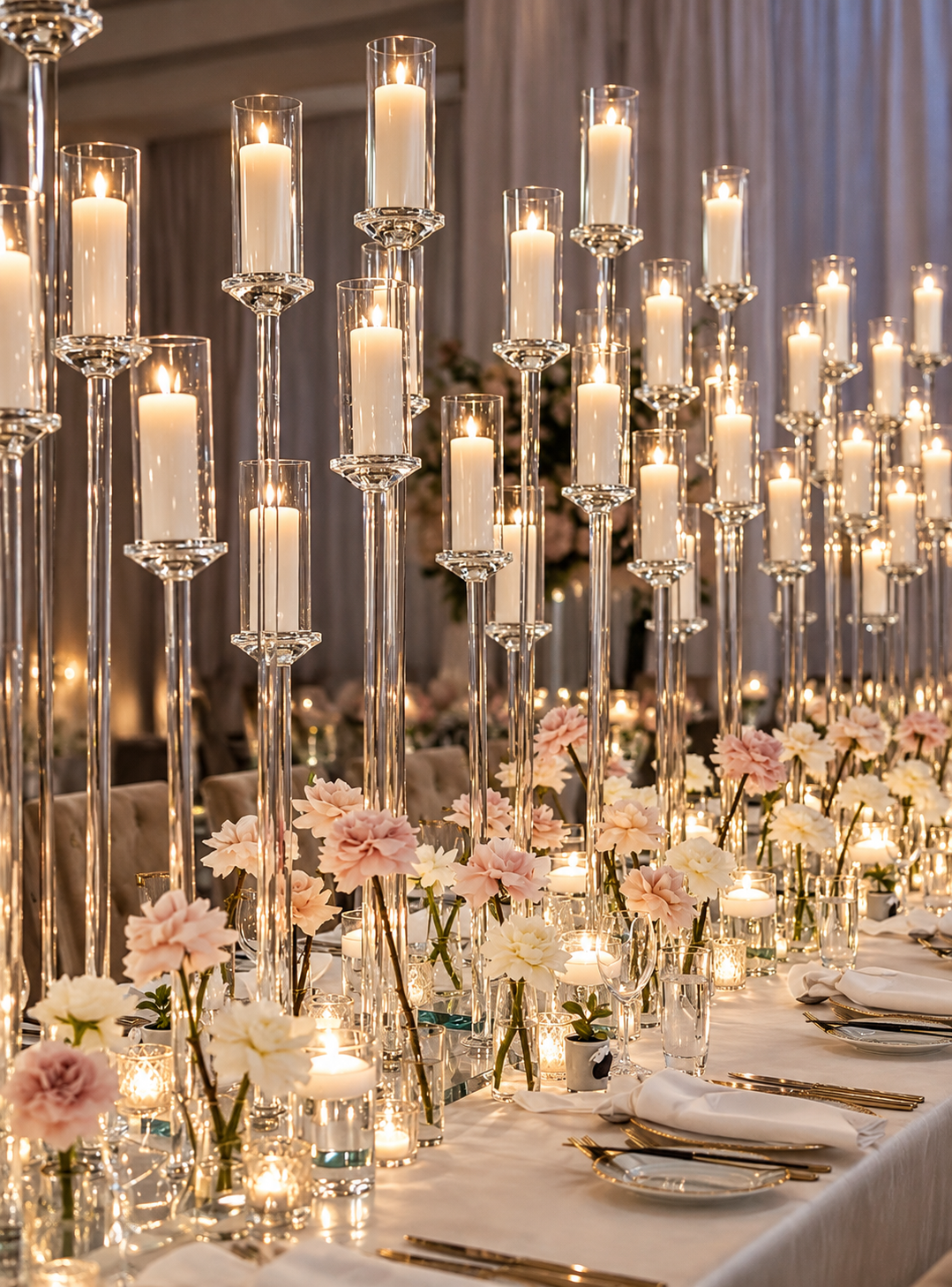 9 arm crystal candelabra for rent in nj 