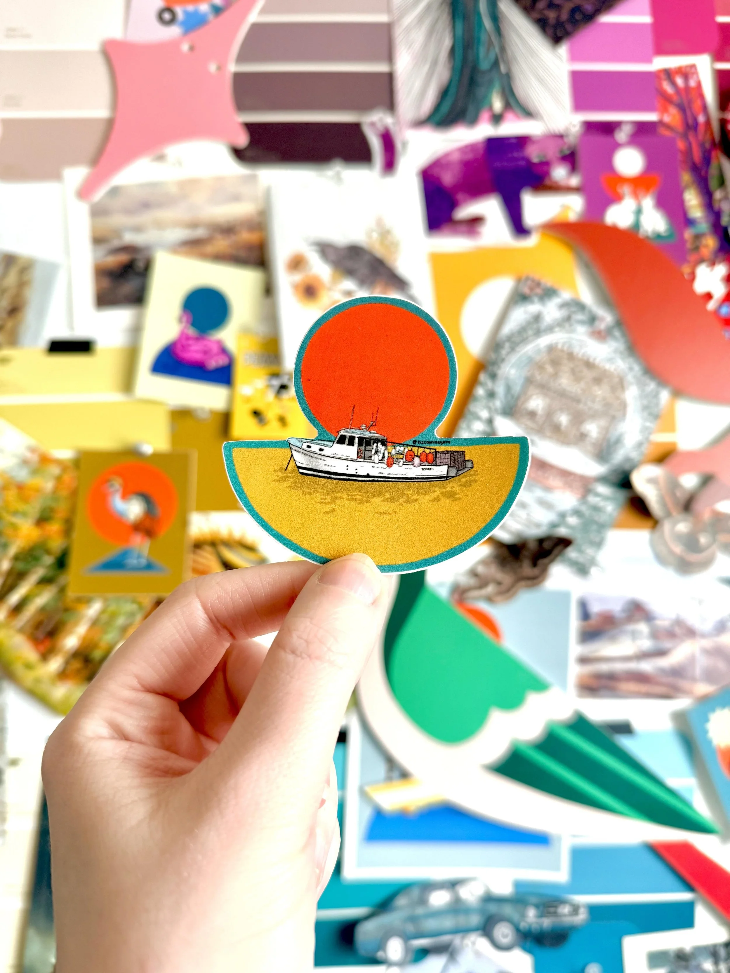 Maiden Voyage Vinyl Sticker