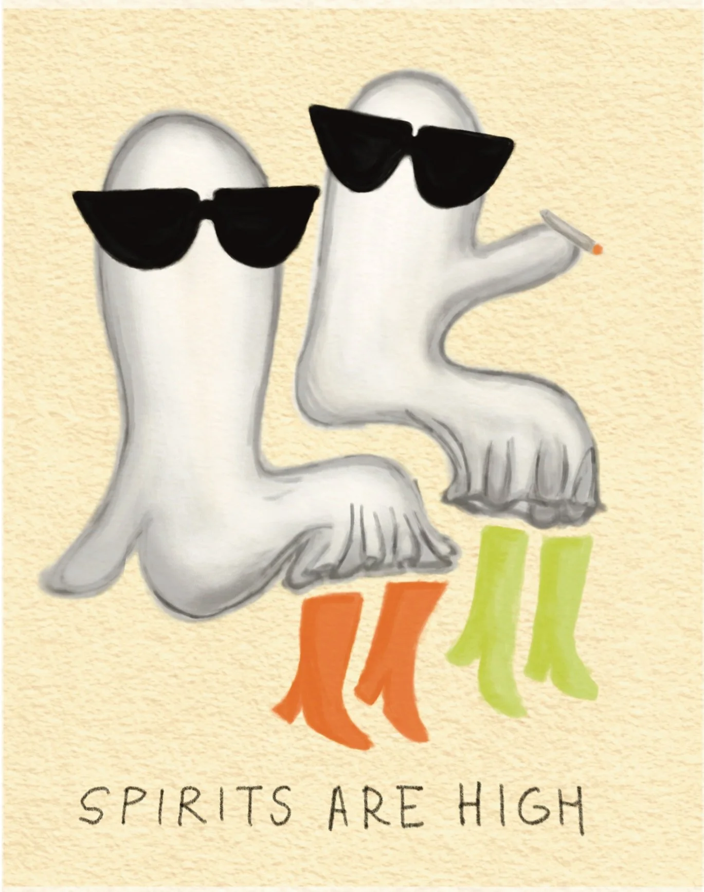 vibes are up and boots are down👻✨anyone else??

#halloween #illustrationart #spooky #procreate