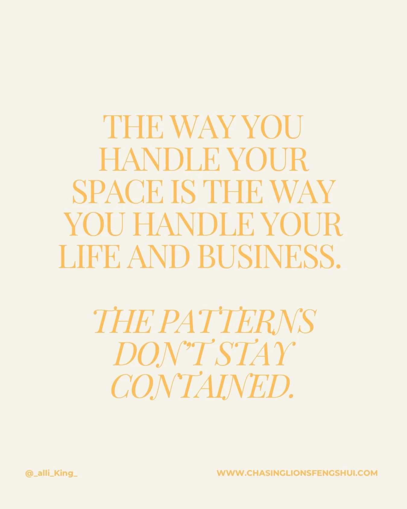 I said what I said. 🌼

The stuff is never just stuff. The clutter is never just clutter. The unfinished projects are not just about your home projects. The mess is not just a mess. 

How you do one thing is how you do everything. 

If your home is c