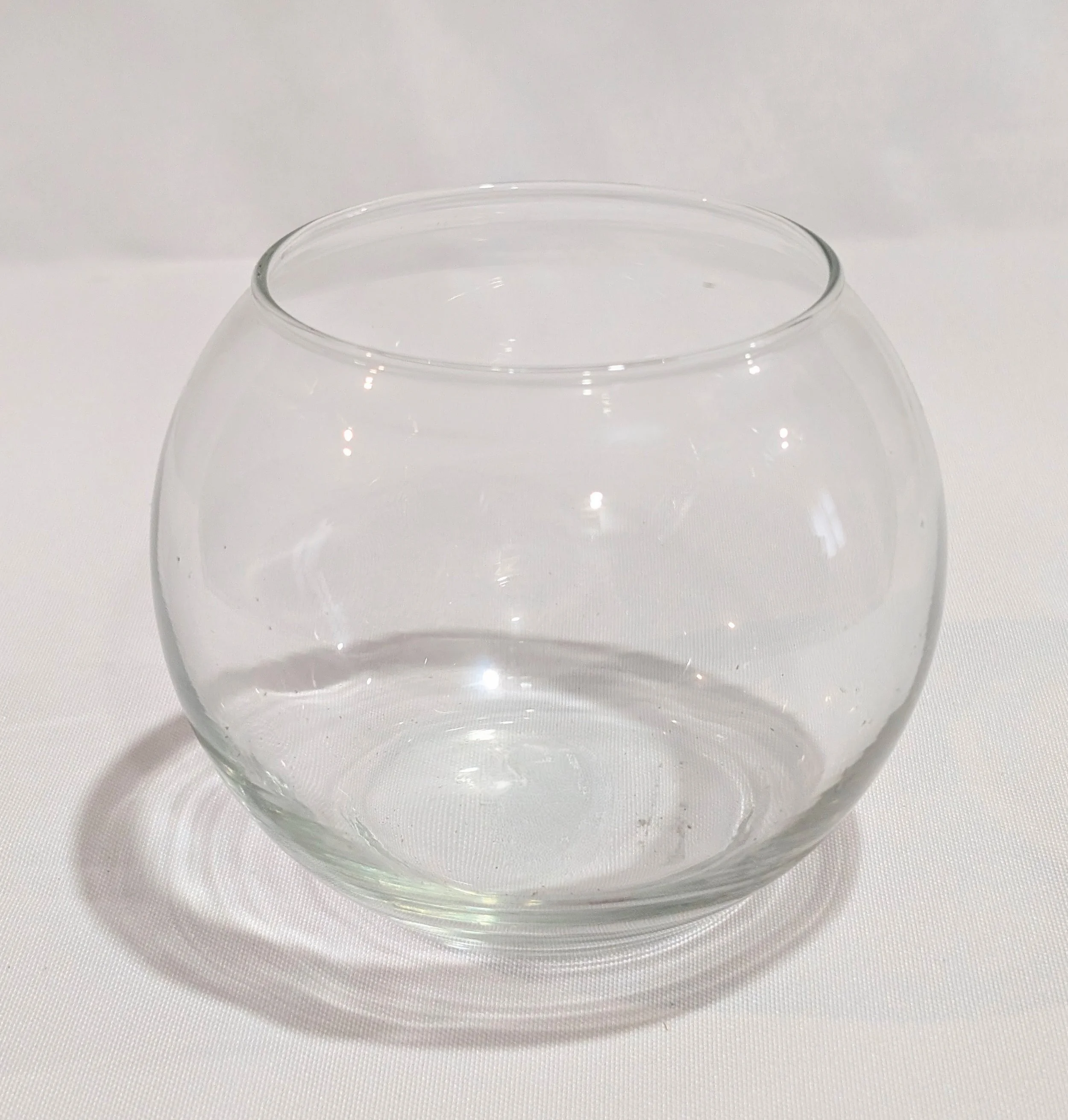 Small Tea Candle Holder. Qty 6. Size is 3-1/2"T x 3"W.