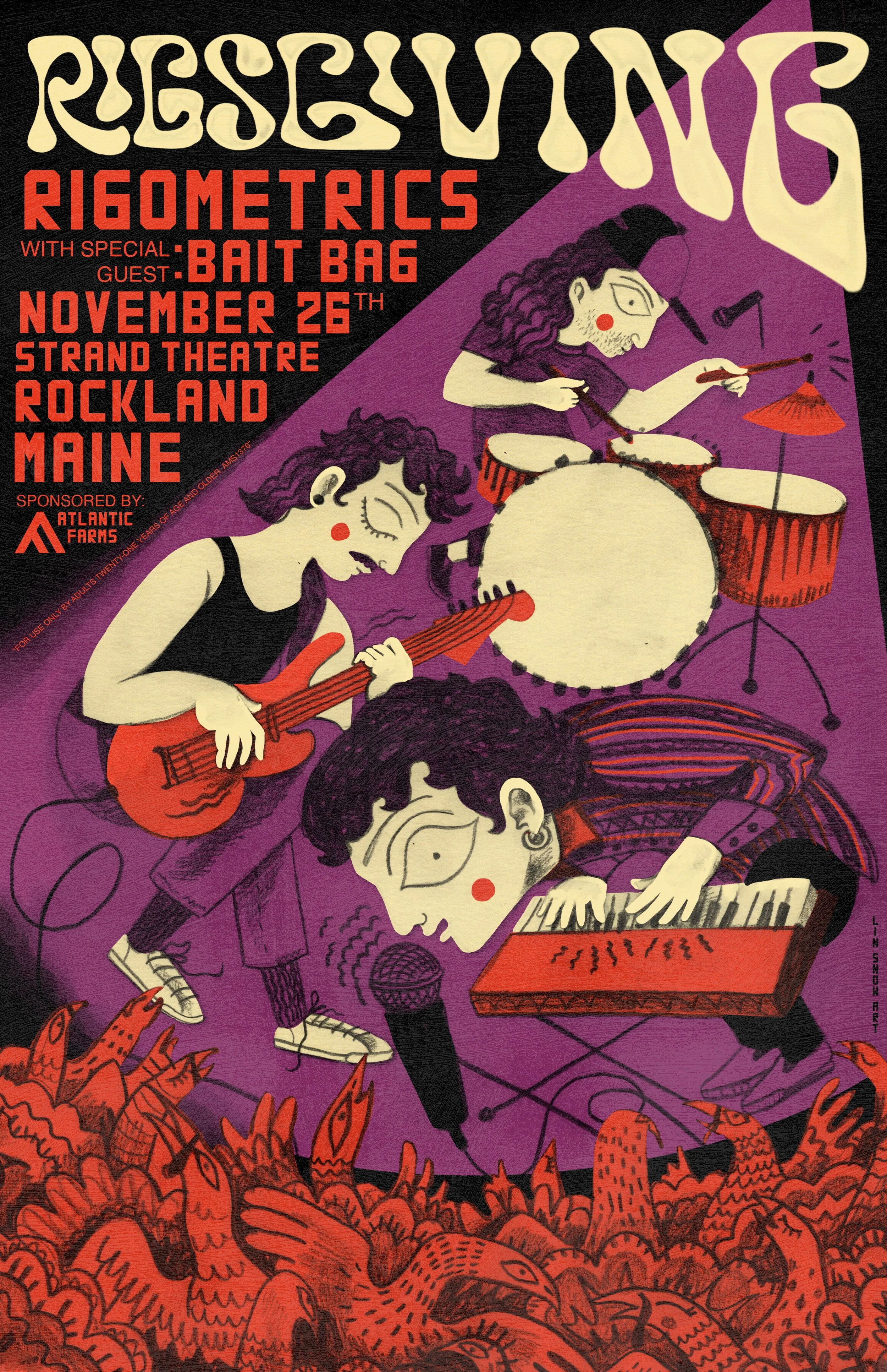 RIGSGIVING Silkscreen Prints (Signed Posters)