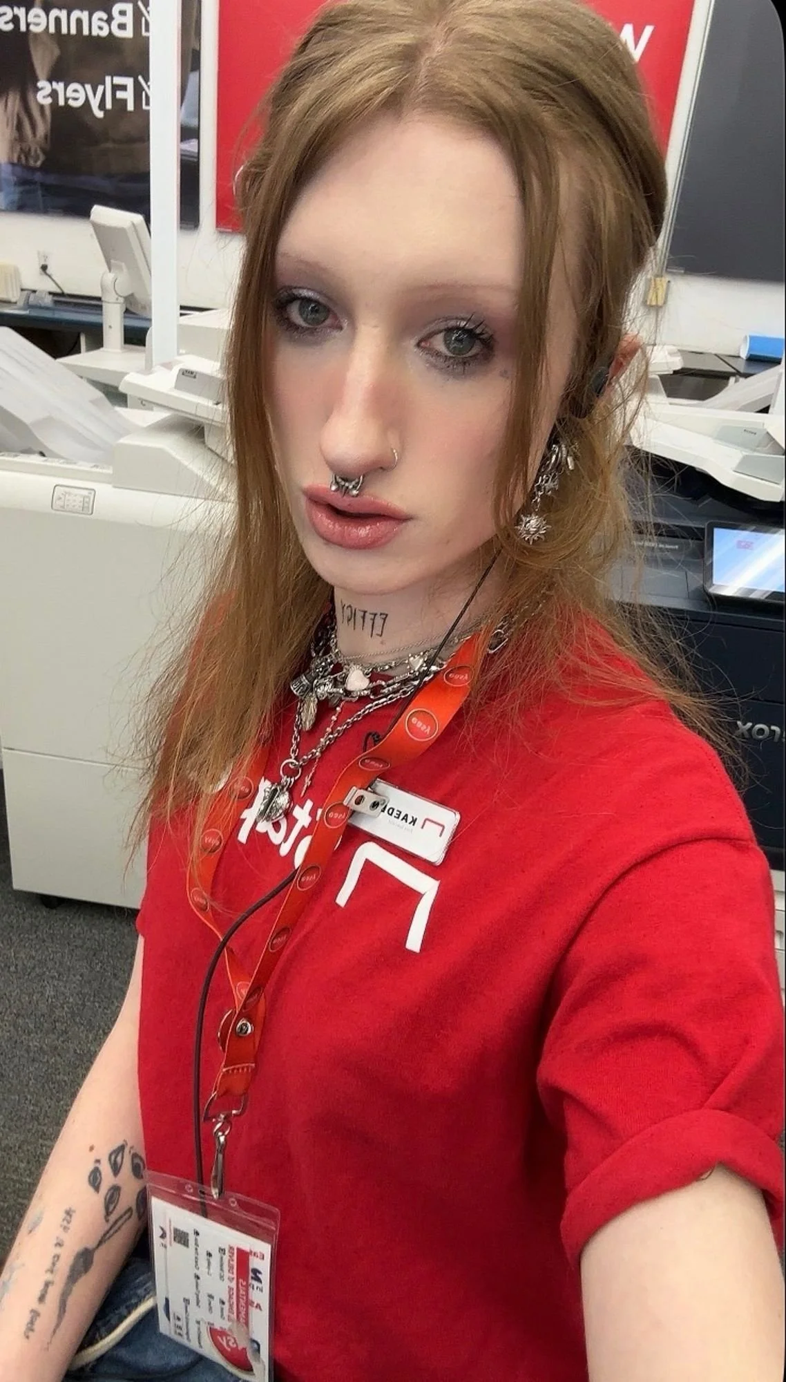 Staples Baddie' prints out a new page of her career