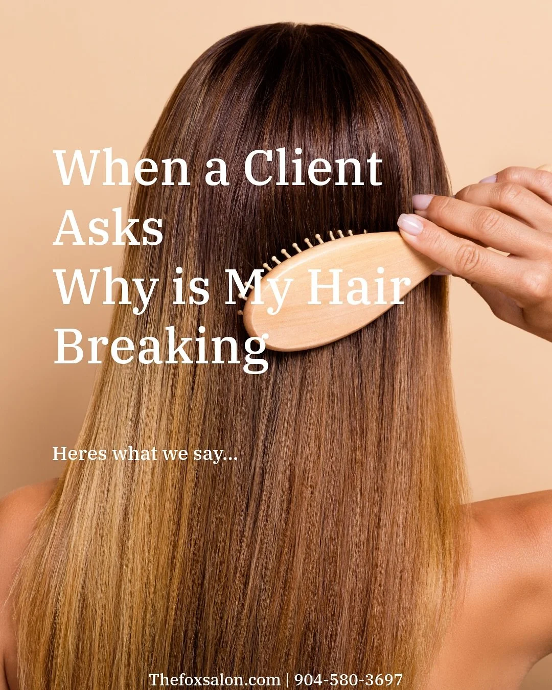 Most bleach damage doesn&rsquo;t happen in the salon-it happens at home.

✨The first 3 washes after your appointment are everything. ✨
Treat your hair right during this window and you&rsquo;ll prevent major breakage.

Our #1 tip? Use a bond-building 