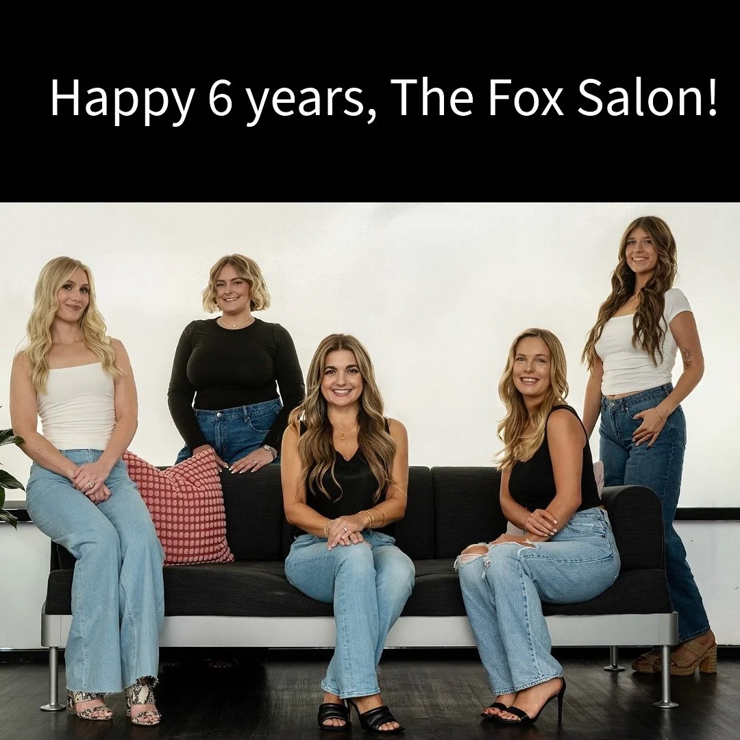 Wow&hellip; look at God. Today we celebrate six years of The Fox Salon &mdash; six years of loving on people through hair.
Thank you to every guest who has supported us, and to our incredible staff and family.
All the glory goes to God. We&rsquo;re s