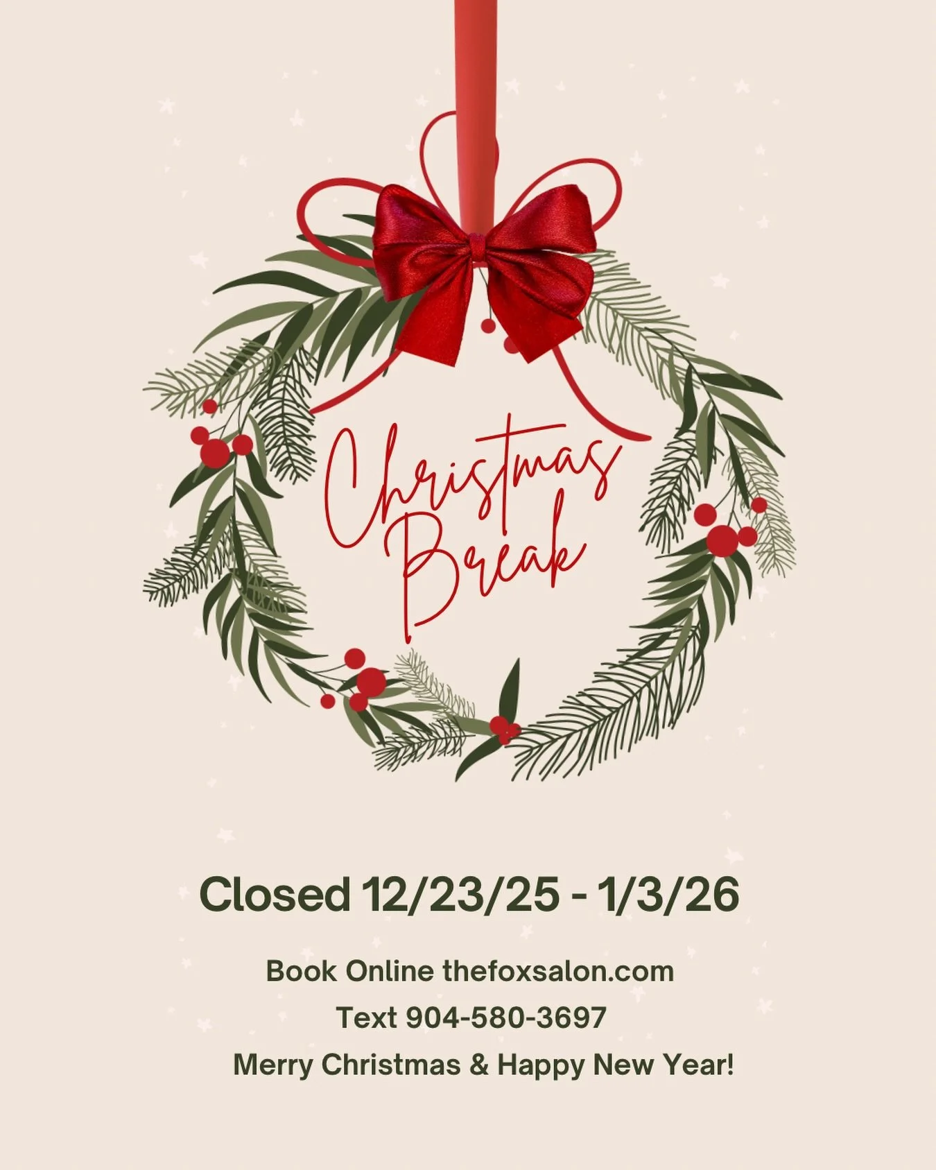 We are incredibly grateful to be able to spend the next two weeks recharging, enjoying family, and celebrating the joy only found in Jesus.  We are thankful to our clients who make it possible for us to enjoy time off. We pray that this holiday seaso