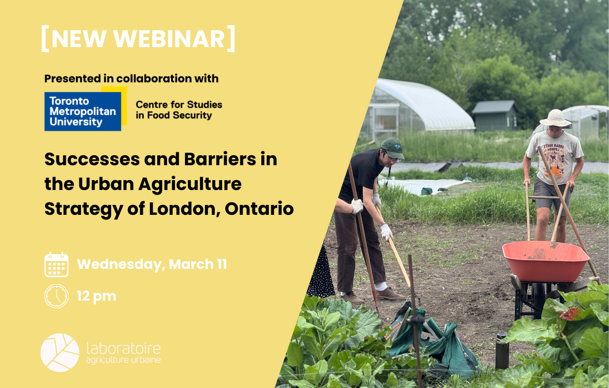 Successes and Barriers in the Urban Agriculture Strategy of London, Ontario