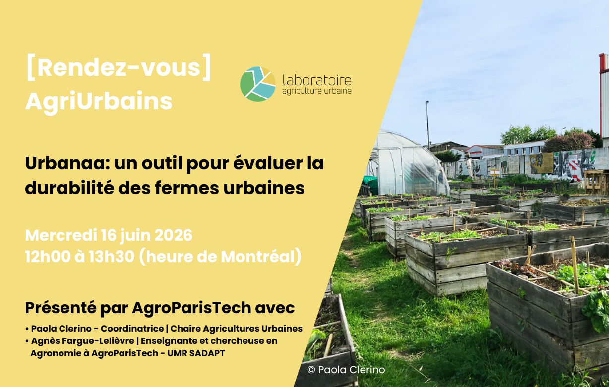 Urbanaa: un outil pour évaluer la durabilité des fermes urbaines