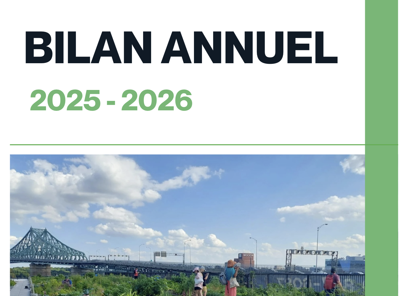 Rapport annuel : AULAB poursuit son engagement pour le mouvement québécois de l’agriculture urbaine