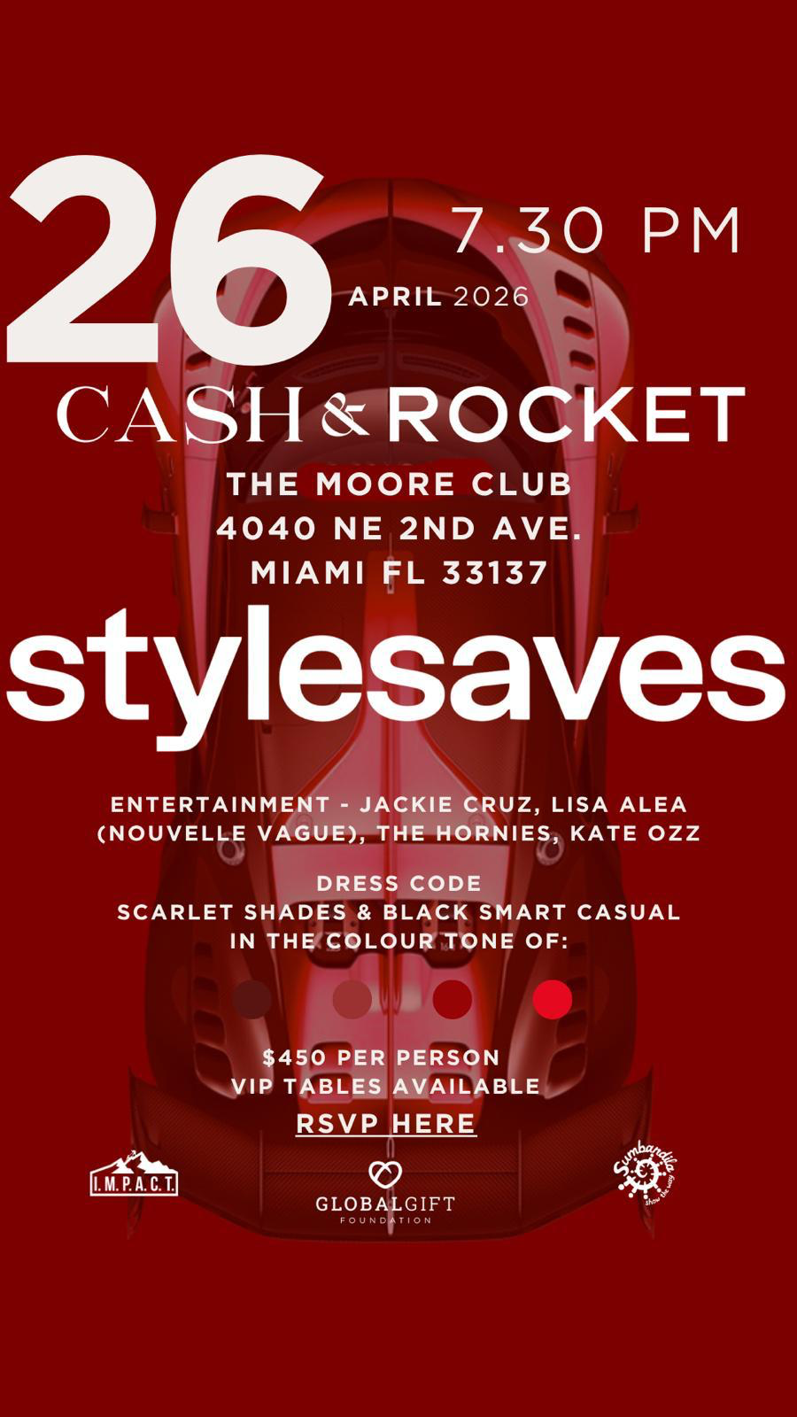 Cash &amp; Rocket Rally Finale Gala