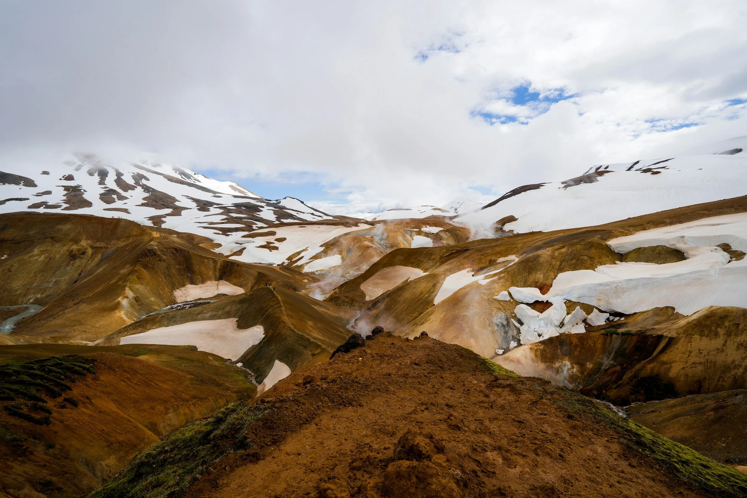 The highlands in Iceland
