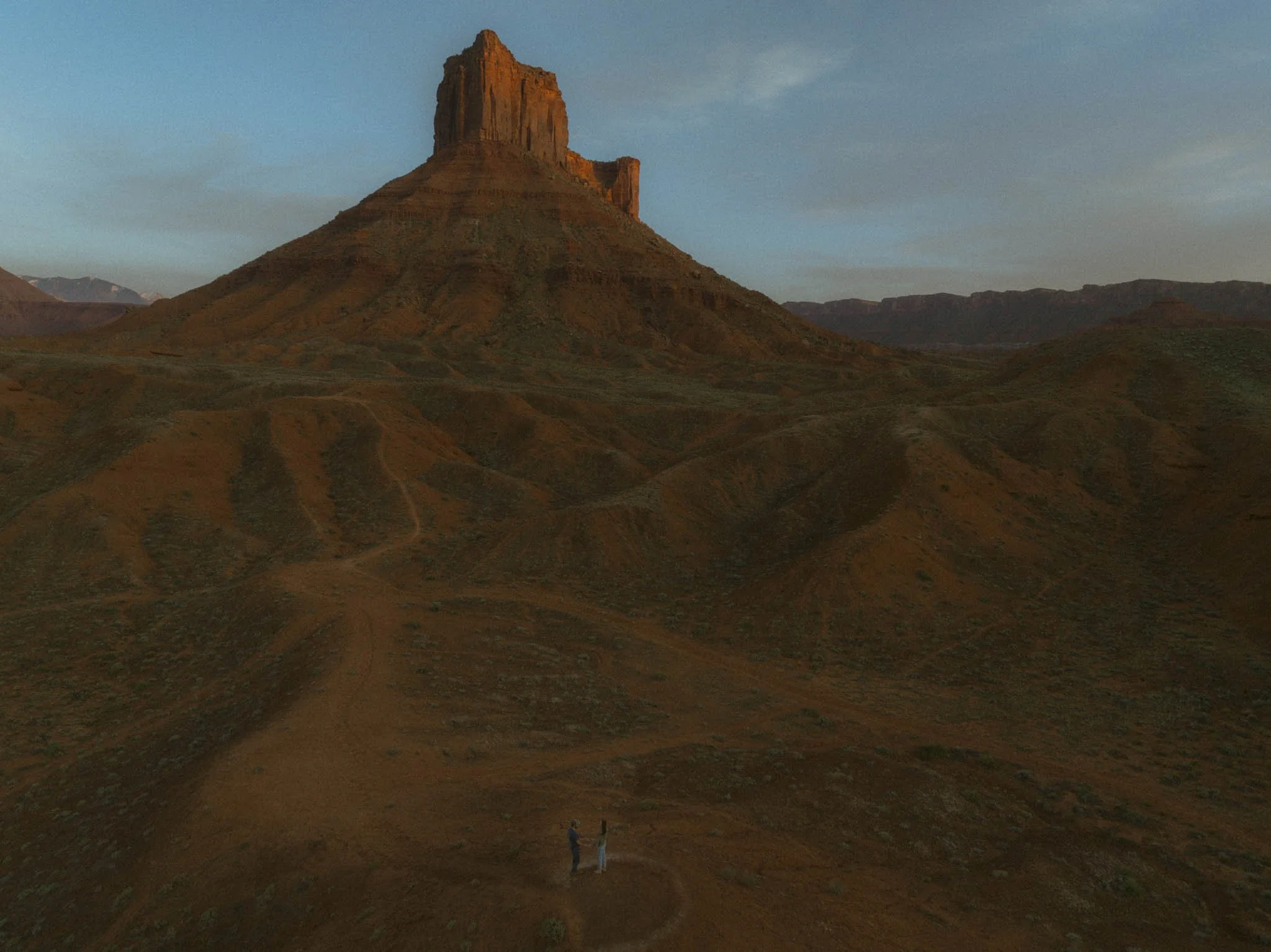 a couple on a Moab BLM trail
