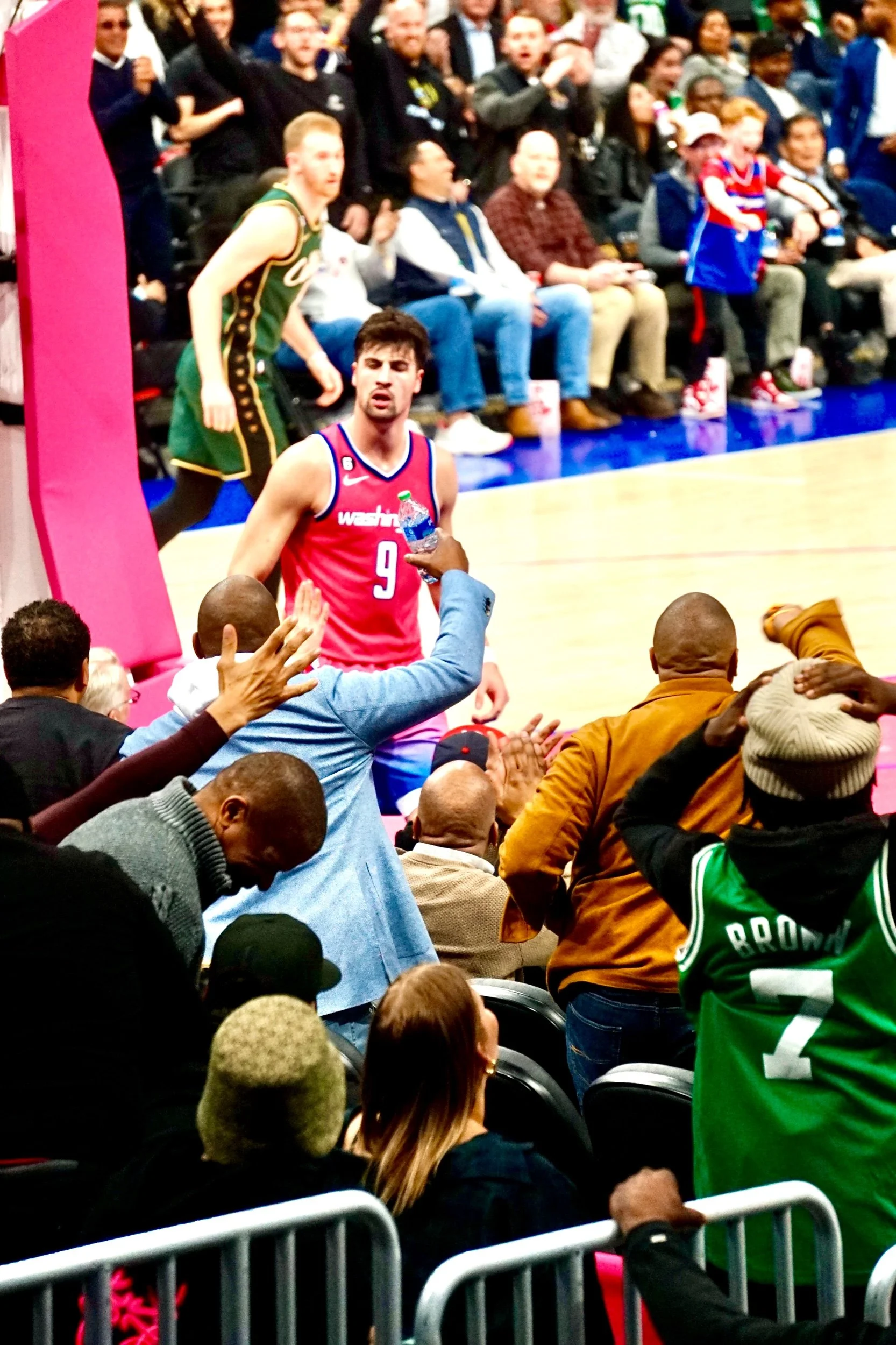 Team work makes the dream work in Wizards win over Celtics.