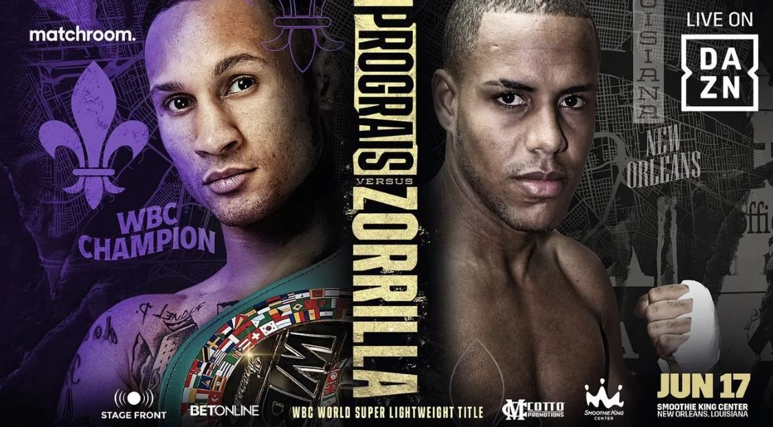 Prograis set to defend Super lightweight title against Danielito Zorrilla in homecoming fight.