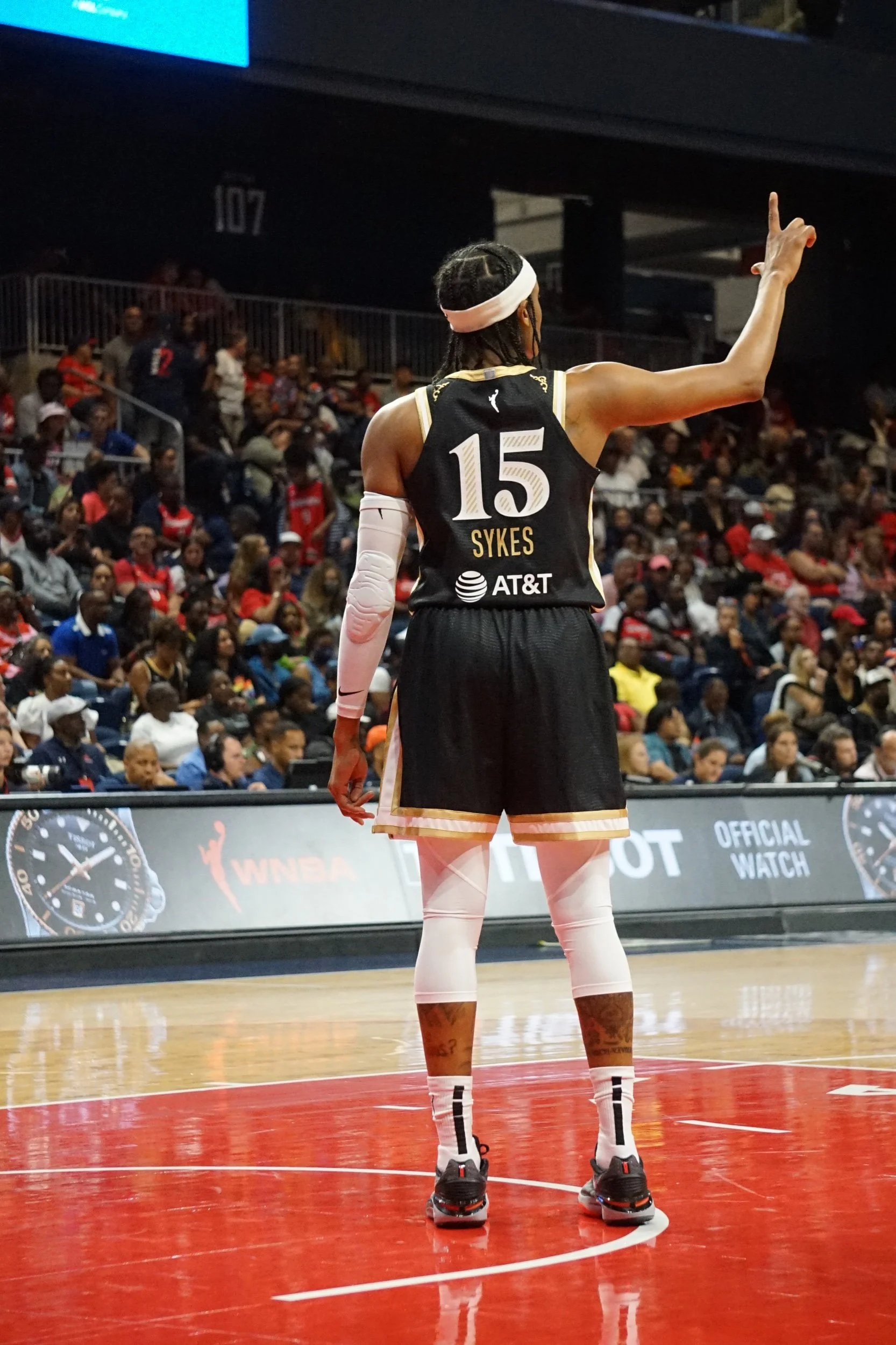 Mystics guard Brittney Sykes voted 2023 WNBA All-Defensive First Team.