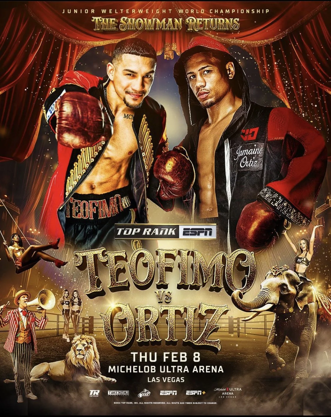Teofimo Lopez looks to defend WBO title against former amateur foe Jamaine Ortiz