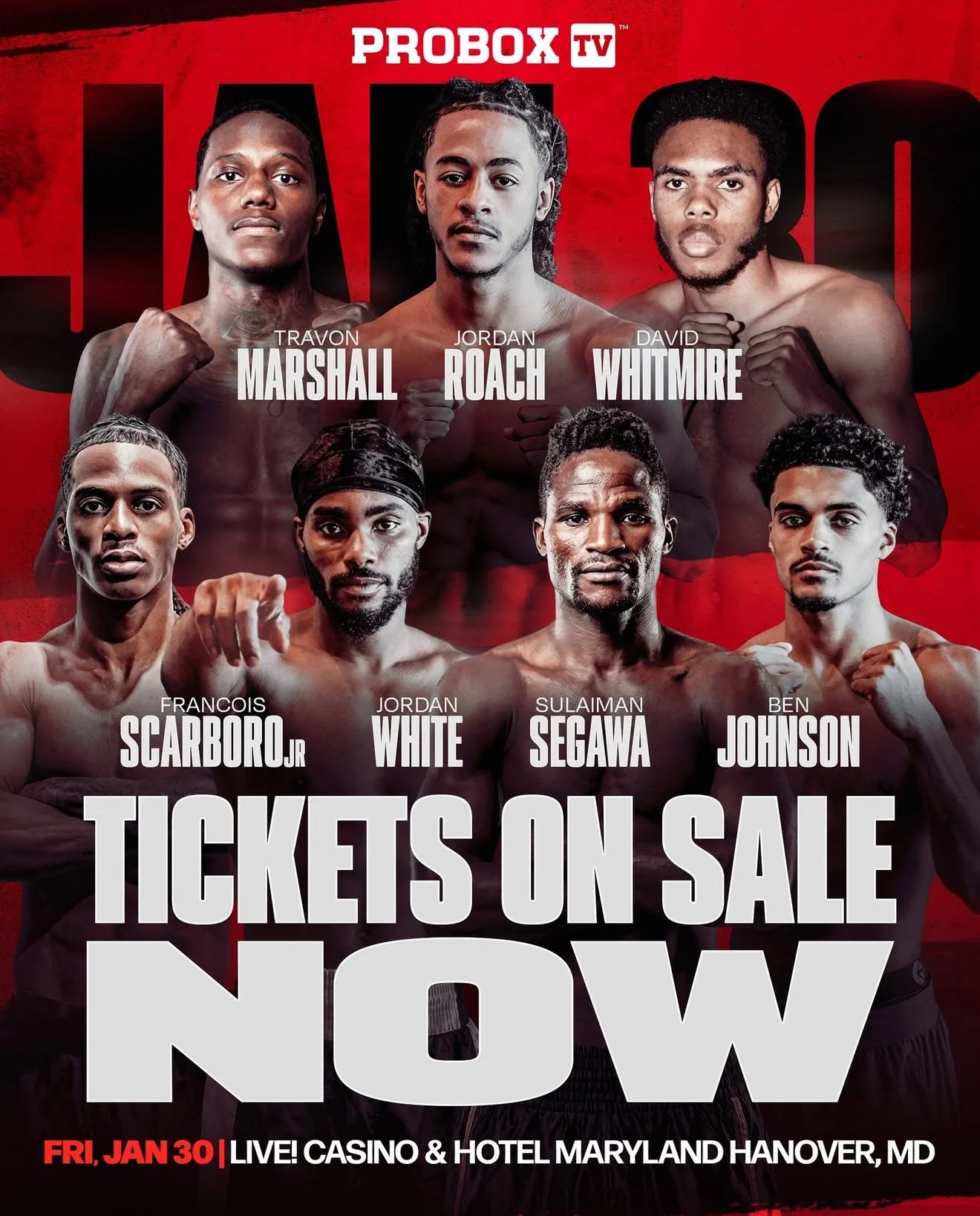 ProBox TV x No Xcuse Promotions Spotlight the DMV’s Next Wave of World-Level Talent.