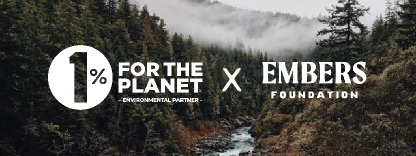 EMBERS FOUNDATION JOINS 1% FOR THE PLANET AS NON-PROFIT PARTNER