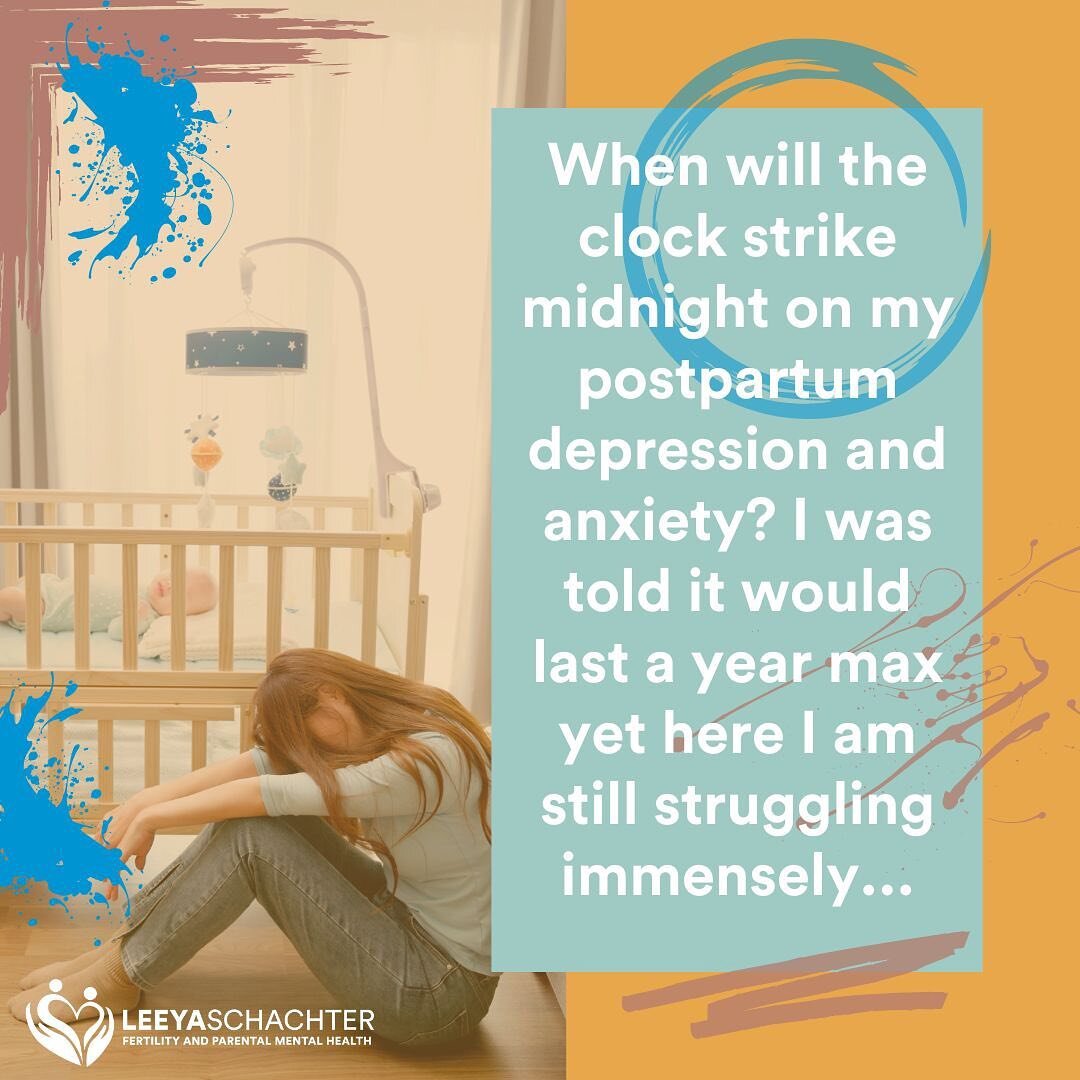 You may have heard that Postpartum Depression and Anxiety can show up anytime between pregnancy and the baby&rsquo;s first year. Hearing this sometimes leads to the false assumption that PPD and PPA will end by the time your baby turns one. 

When a 