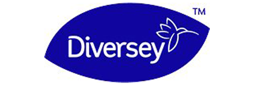 Diversey logo with the tagline "A Solenis Company" in green text.