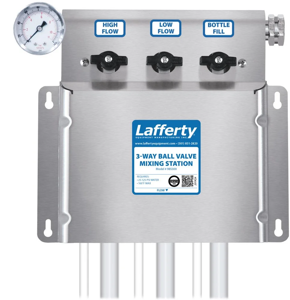 3-Way Ball Valve Mixing Station, HF, LF, BF - C3WB51707