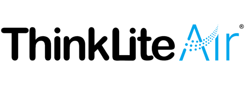 ThinkLite Air Grow Energy logo with a globe, leaf, and sun symbols