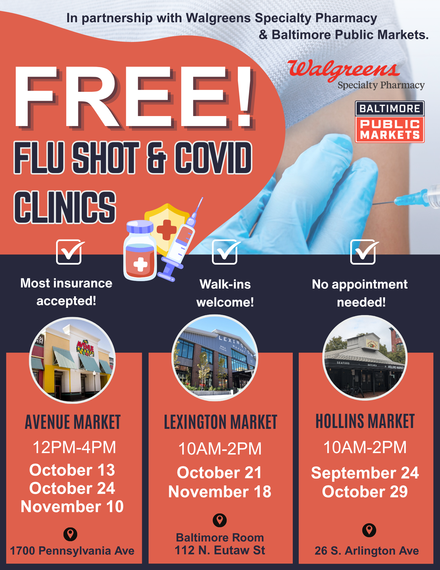 Walgreens Free Flu Shot Clinic