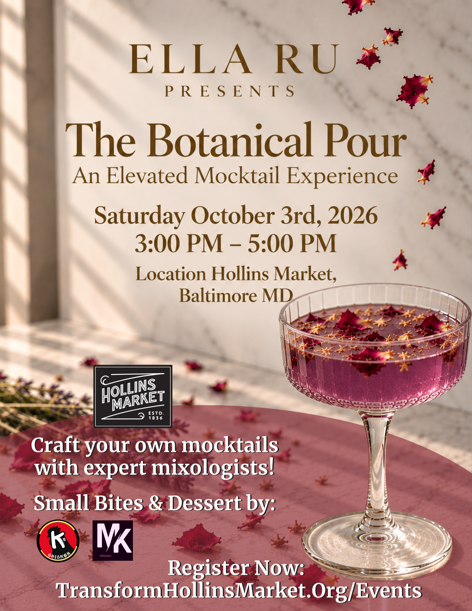 Bar Series: The BOTANICAL Pour W/ Ella Ru